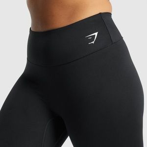 Black Gymshark Leggings, 7/8 Training Leggings